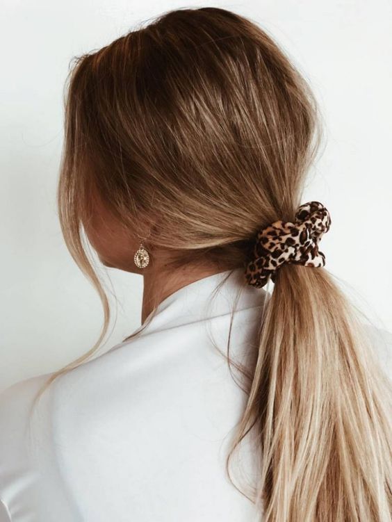 SCRUNCHIE LEOPARD